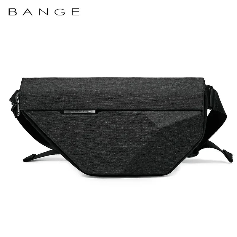 BANGE Cross Man Anti-theft Bag Multifunction Hard Shoulder Bags Messenger Chest Sling Crossbody Bags Travel For 7.9 inch iPad