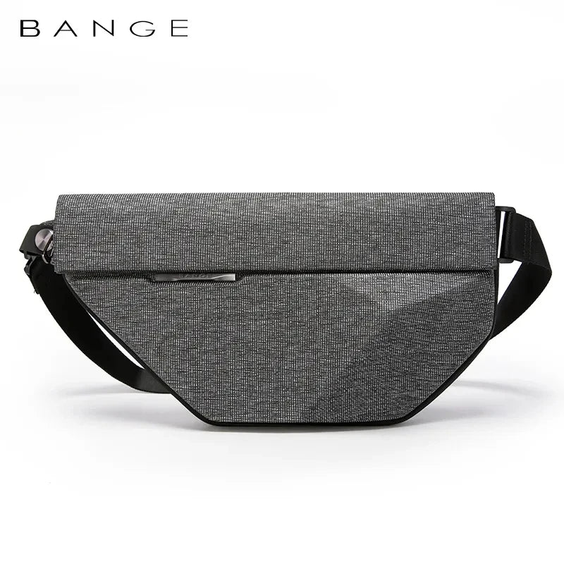 BANGE Cross Man Anti-theft Bag Multifunction Hard Shoulder Bags Messenger Chest Sling Crossbody Bags Travel For 7.9 inch iPad