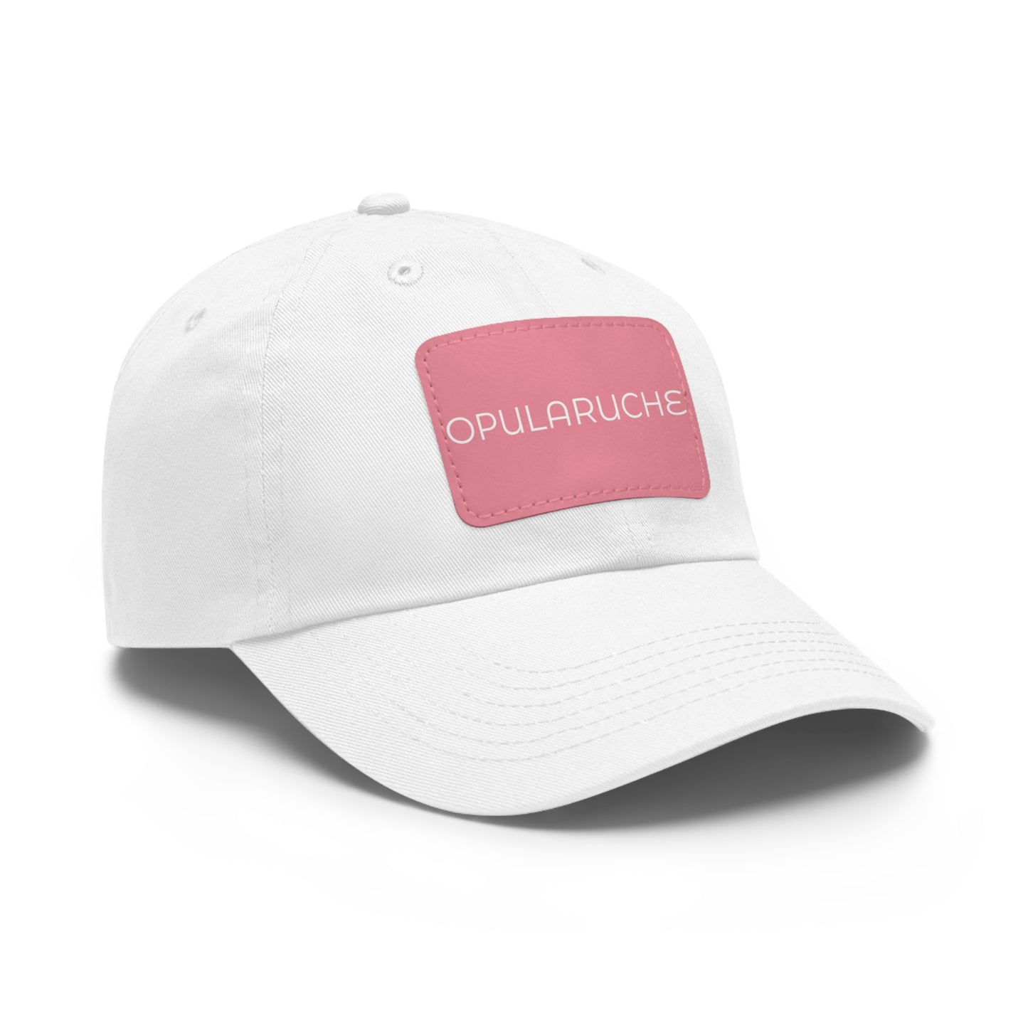 OpulaRuche Dad Hat with Leather Patch