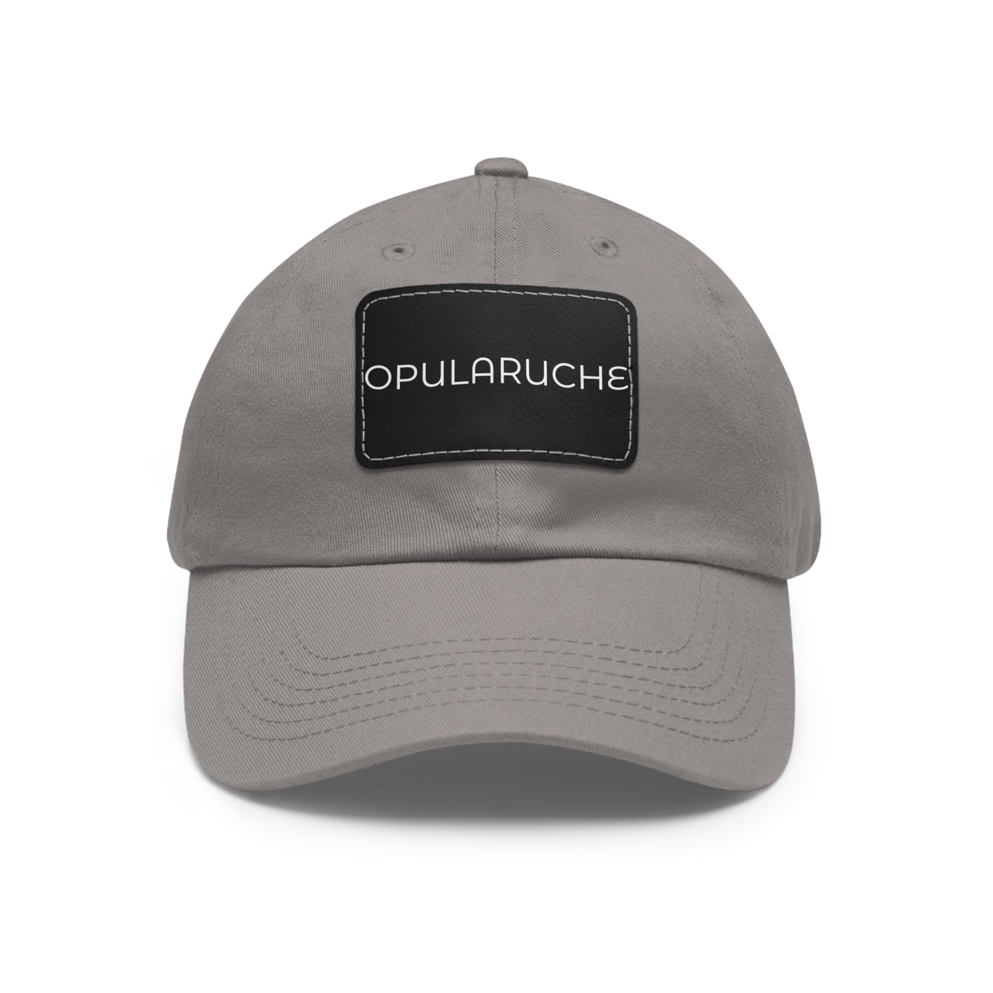 OpulaRuche Dad Hat with Leather Patch