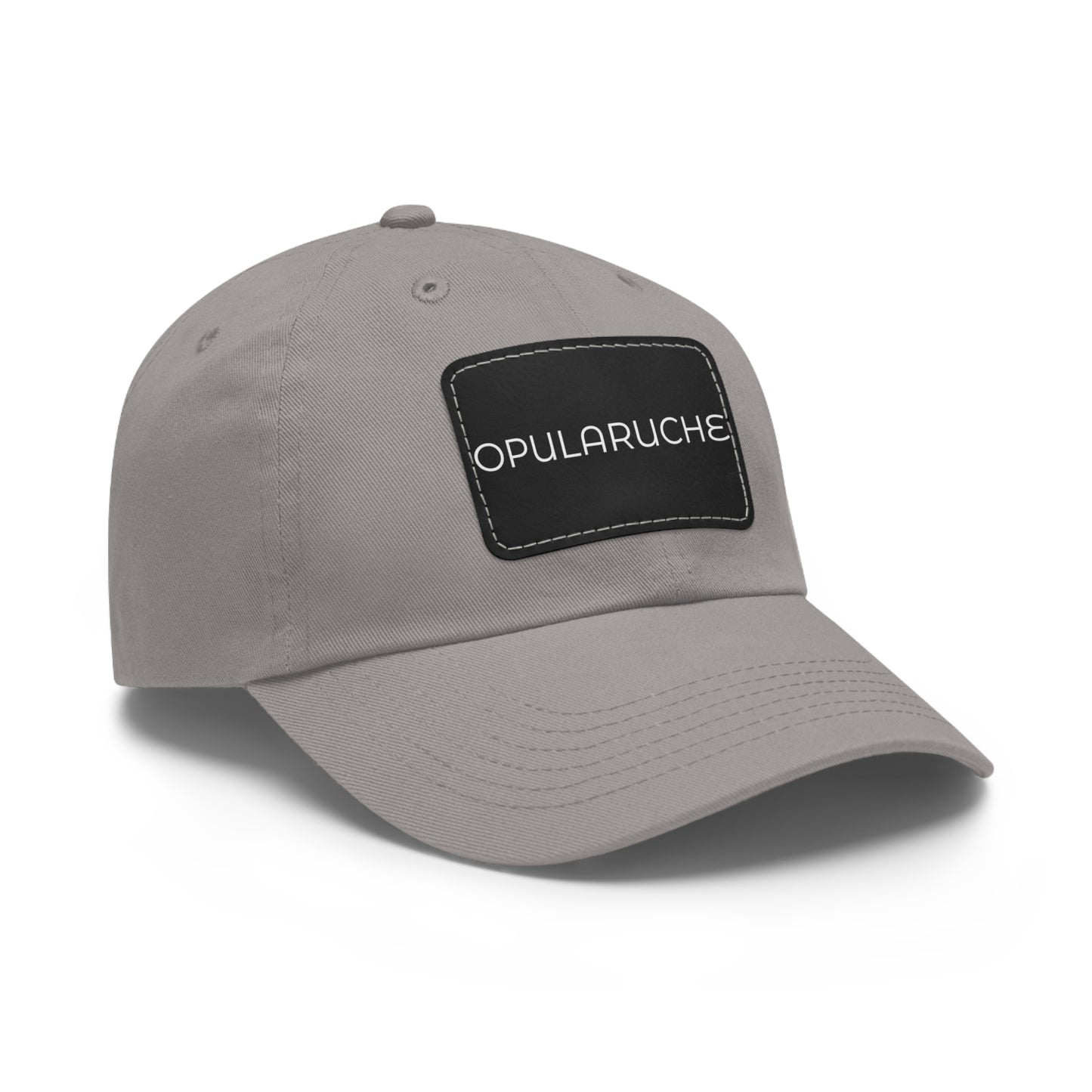 OpulaRuche Dad Hat with Leather Patch