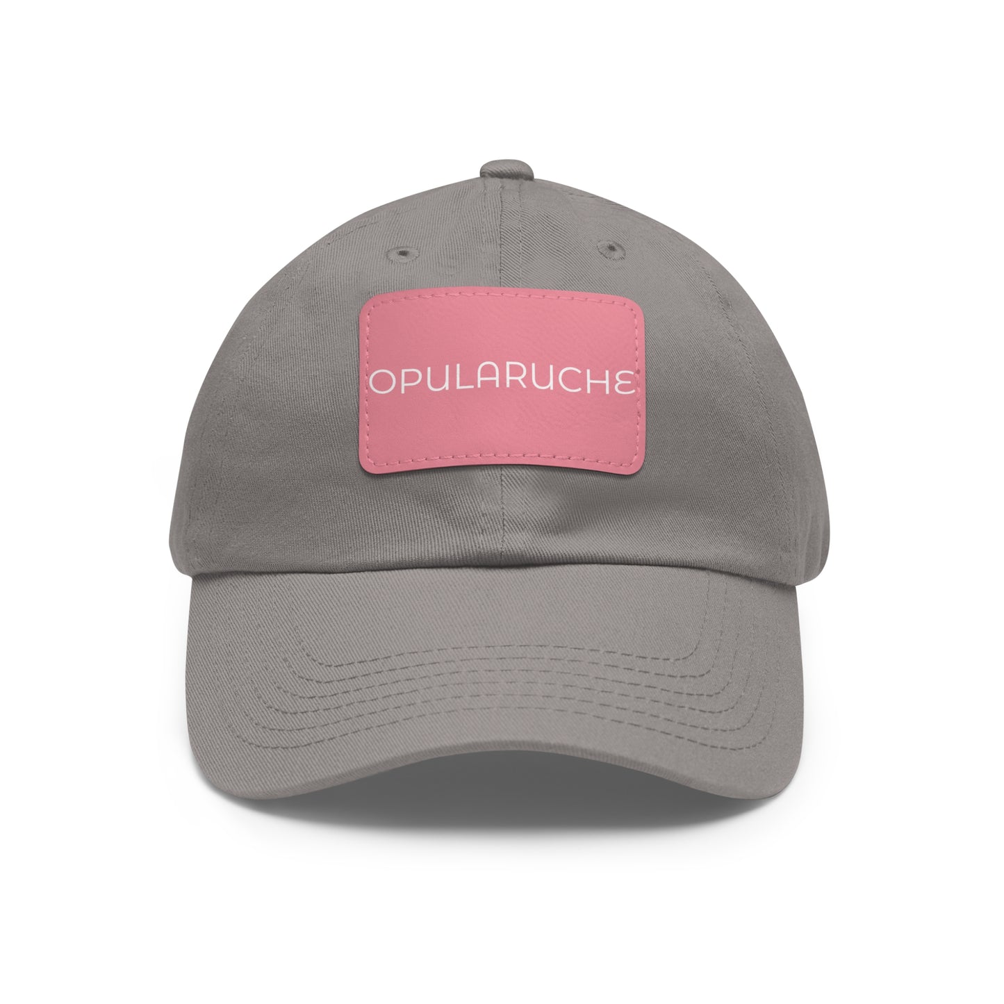 OpulaRuche Dad Hat with Leather Patch