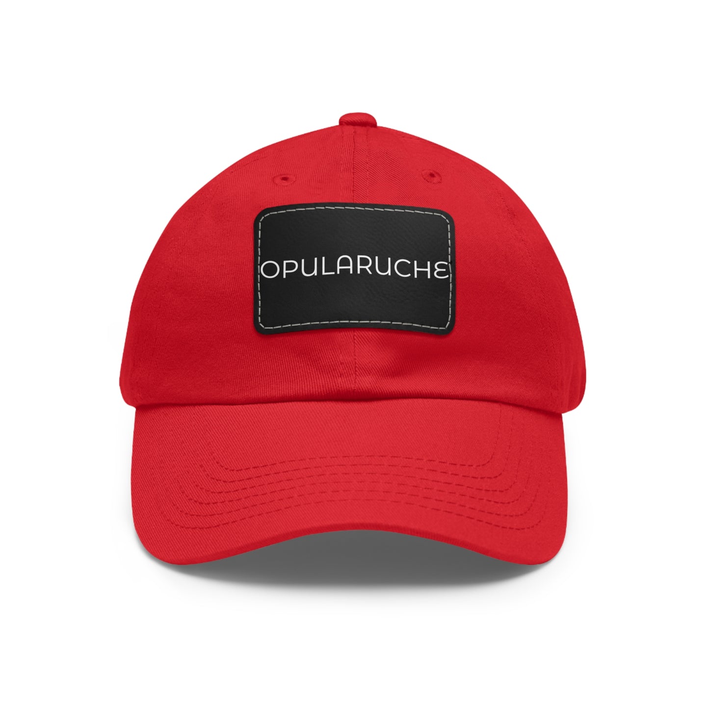 OpulaRuche Dad Hat with Leather Patch