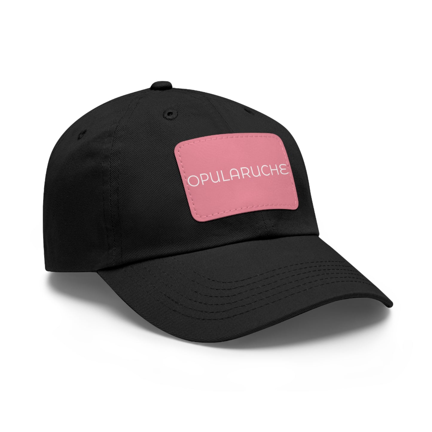 OpulaRuche Dad Hat with Leather Patch