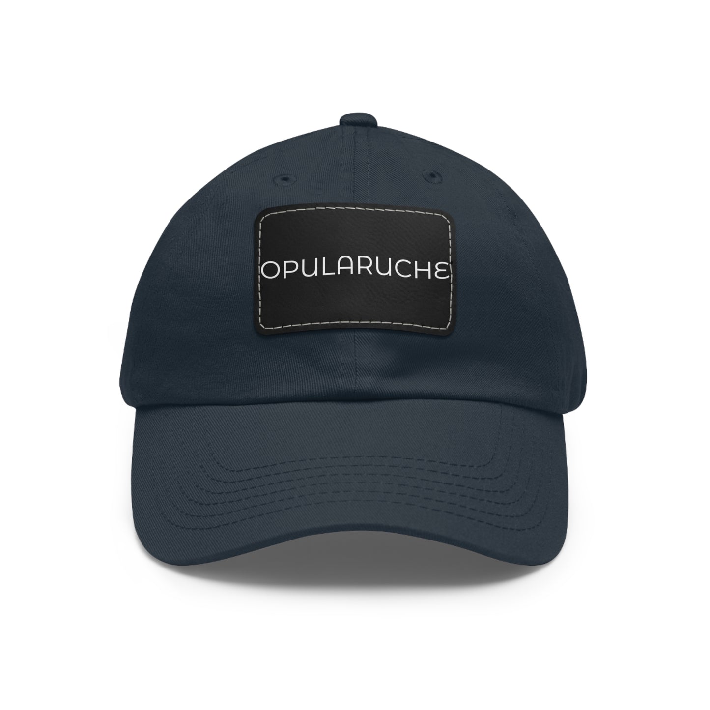 OpulaRuche Dad Hat with Leather Patch