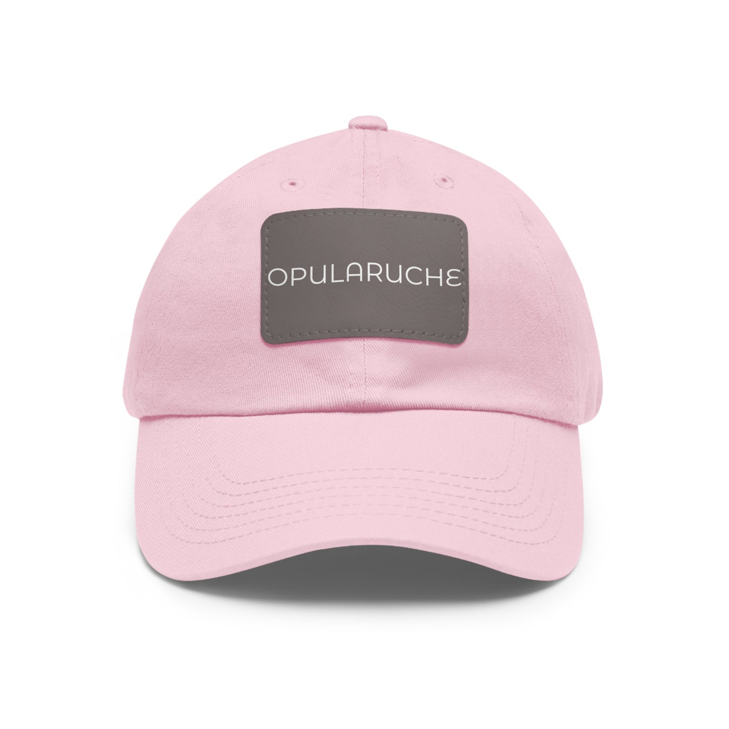 OpulaRuche Dad Hat with Leather Patch