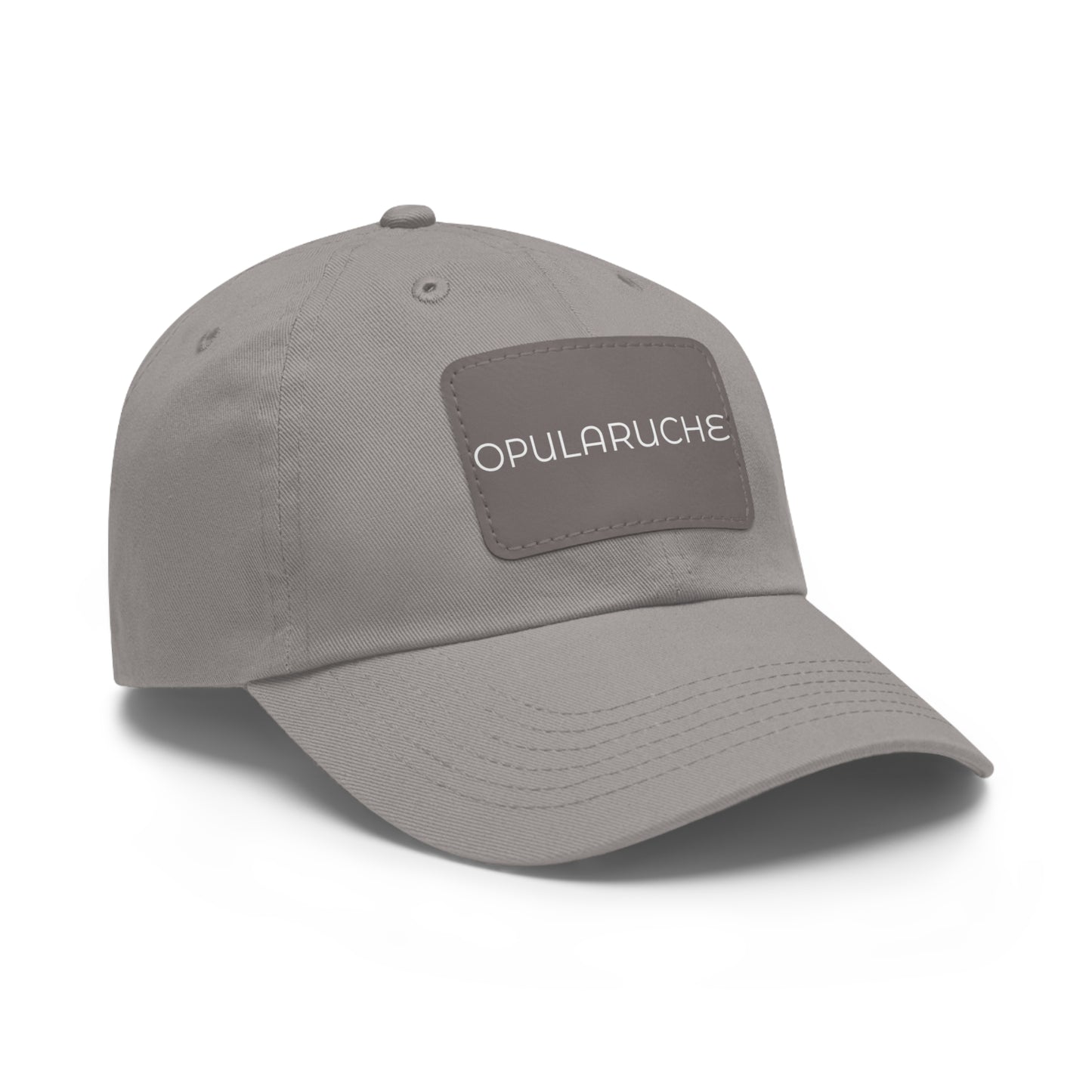 OpulaRuche Dad Hat with Leather Patch